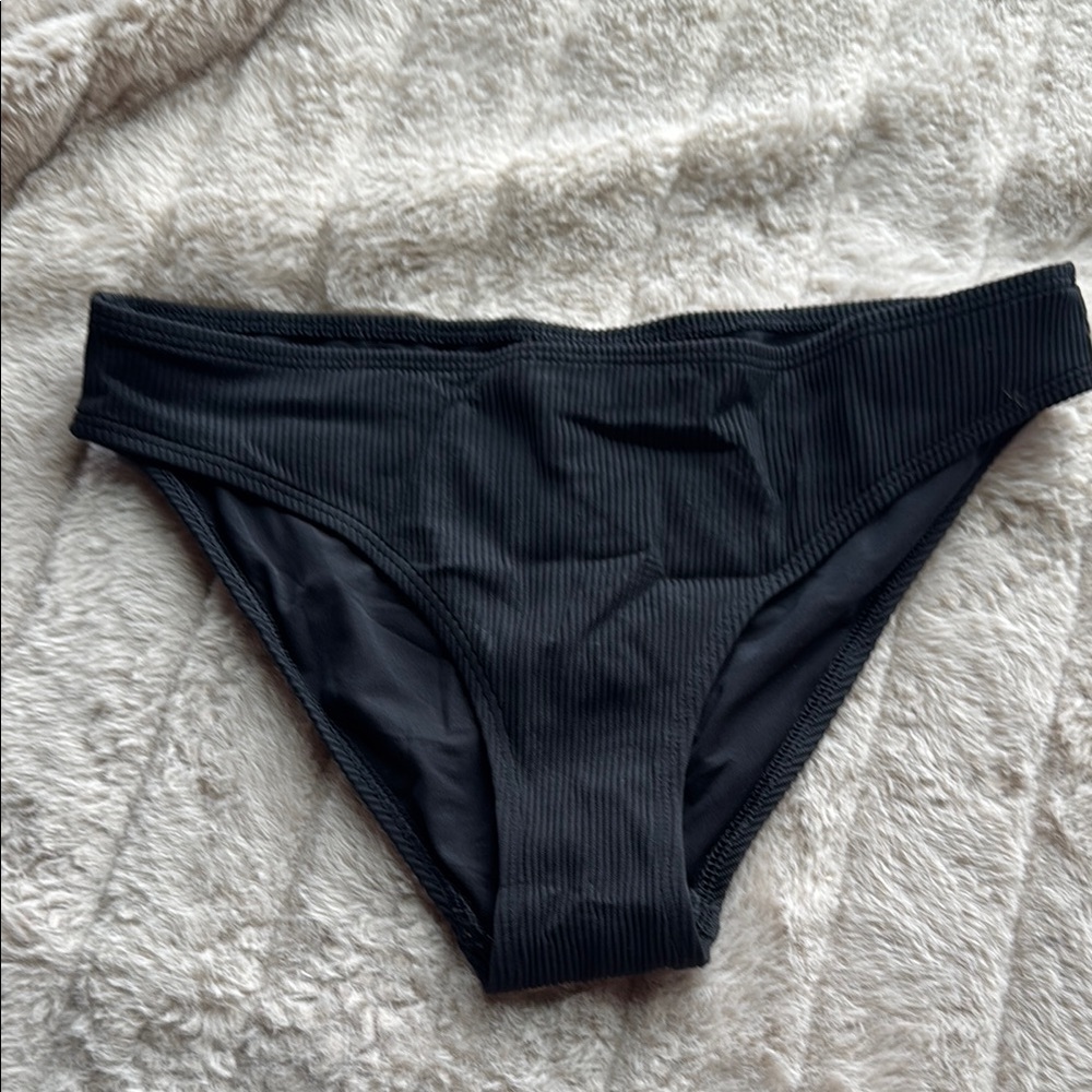 Aerie Black Bikini Bottom